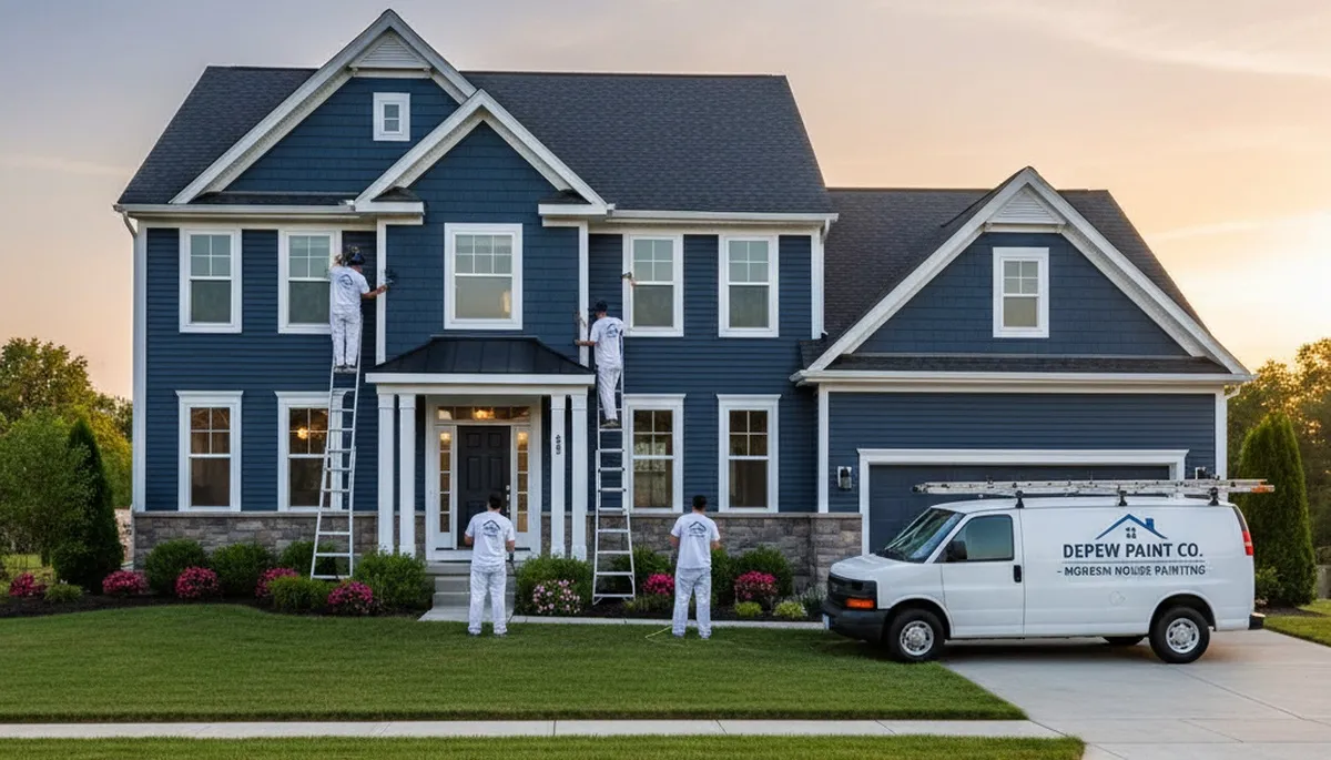 Professional house painting service in Buffalo, NY for interior and exterior home projects