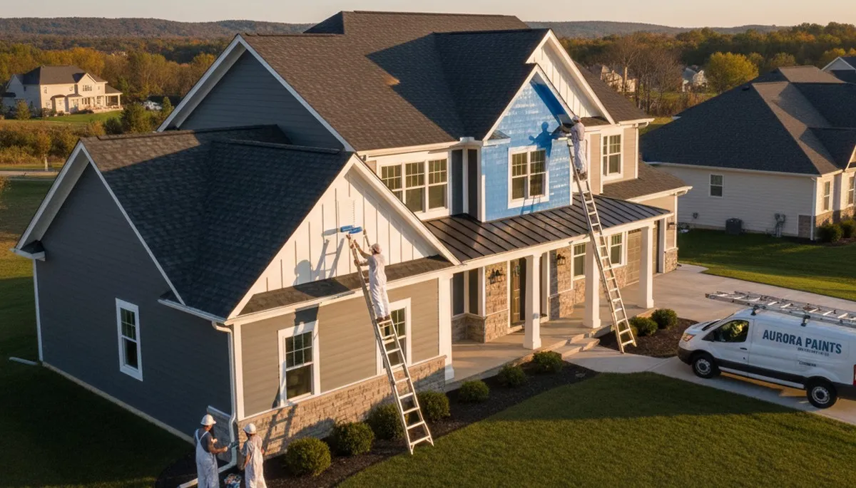 Professional house painting service in Buffalo, NY for interior and exterior home painting